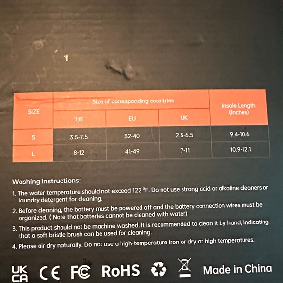 Electric Heated Insole with App Control - Picture 6 of 7